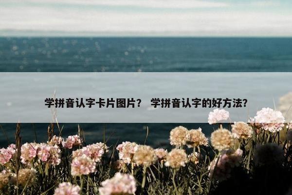 学拼音认字卡片图片？ 学拼音认字的好方法？