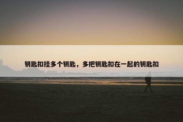 钥匙扣挂多个钥匙，多把钥匙扣在一起的钥匙扣