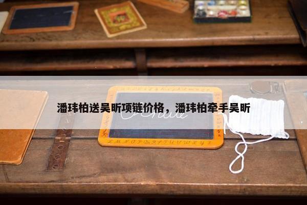 潘玮柏送吴昕项链价格，潘玮柏牵手吴昕