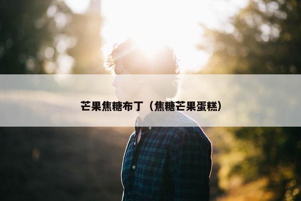 芒果焦糖布丁（焦糖芒果蛋糕）