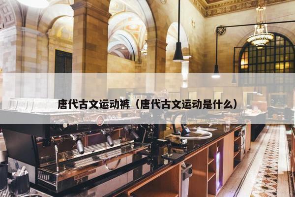唐代古文运动裤（唐代古文运动是什么）