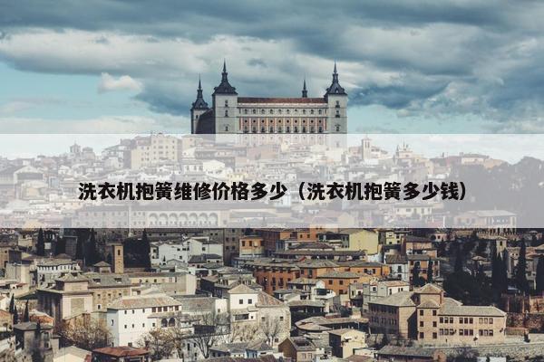洗衣机抱簧维修价格多少（洗衣机抱簧多少钱）