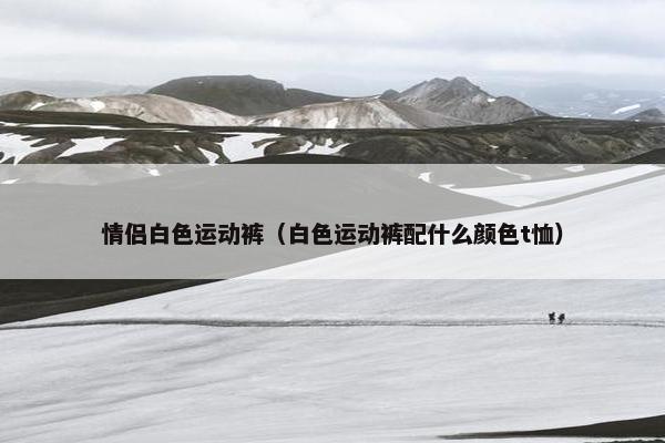 情侣白色运动裤（白色运动裤配什么颜色t恤）