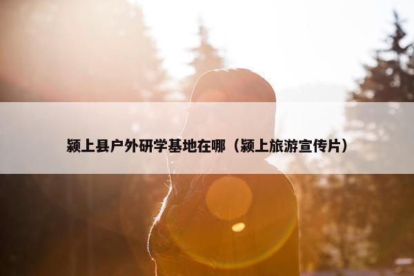 颍上县户外研学基地在哪（颍上旅游宣传片）