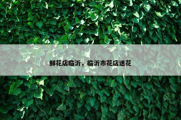 鲜花店临沂，临沂市花店送花