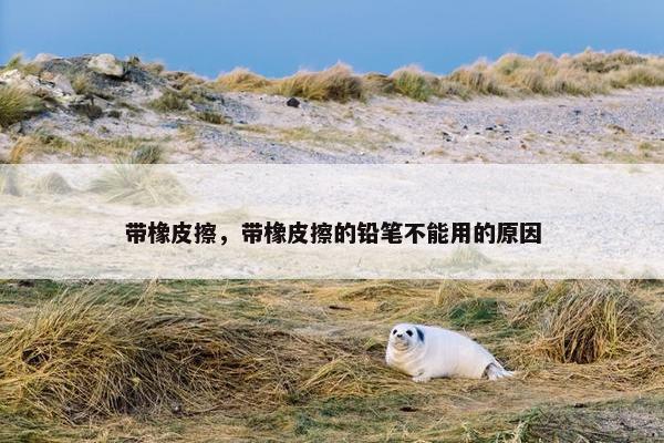 带橡皮擦，带橡皮擦的铅笔不能用的原因