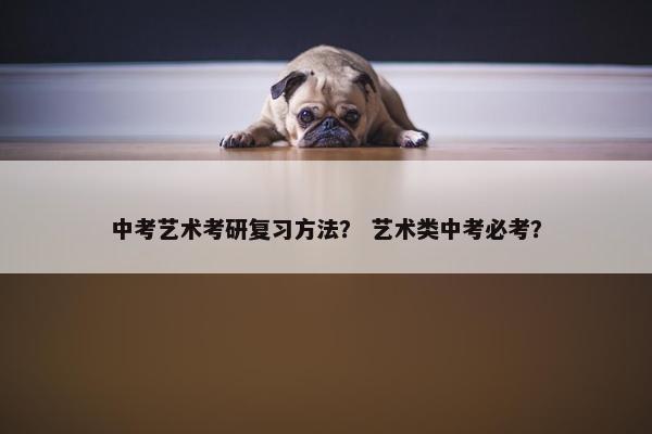 中考艺术考研复习方法？ 艺术类中考必考？