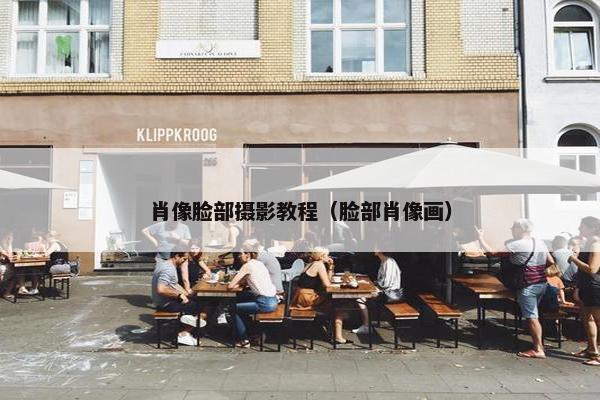 肖像脸部摄影教程（脸部肖像画）