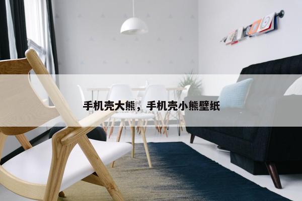 手机壳大熊，手机壳小熊壁纸