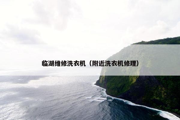 临湖维修洗衣机（附近洗衣机修理）