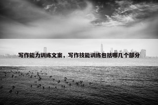 写作能力训练文案，写作技能训练包括哪几个部分