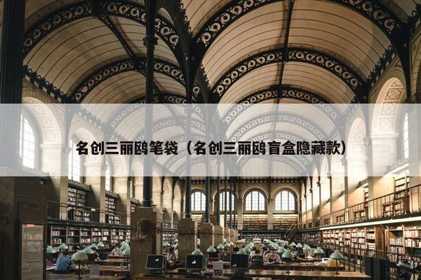 名创三丽鸥笔袋（名创三丽鸥盲盒隐藏款）