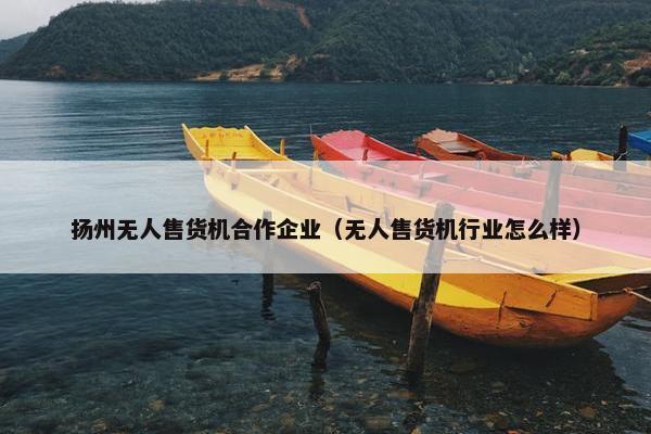 扬州无人售货机合作企业（无人售货机行业怎么样）