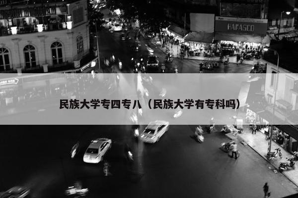 民族大学专四专八（民族大学有专科吗）
