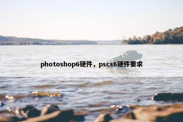 photoshop6硬件，pscs6硬件要求