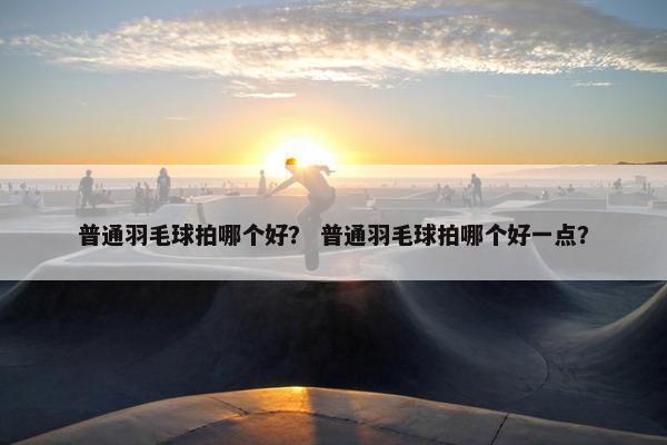普通羽毛球拍哪个好？ 普通羽毛球拍哪个好一点？
