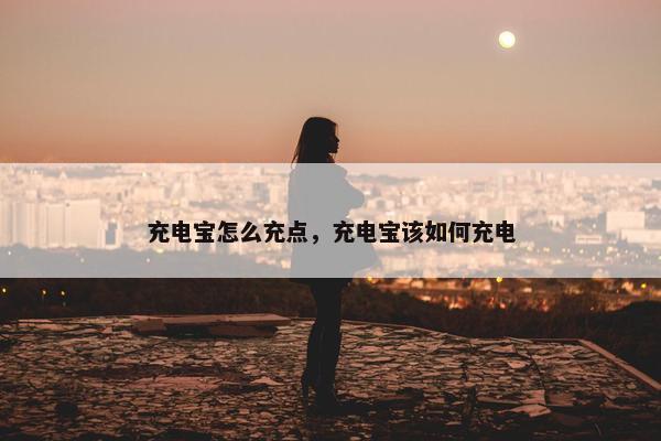 充电宝怎么充点，充电宝该如何充电