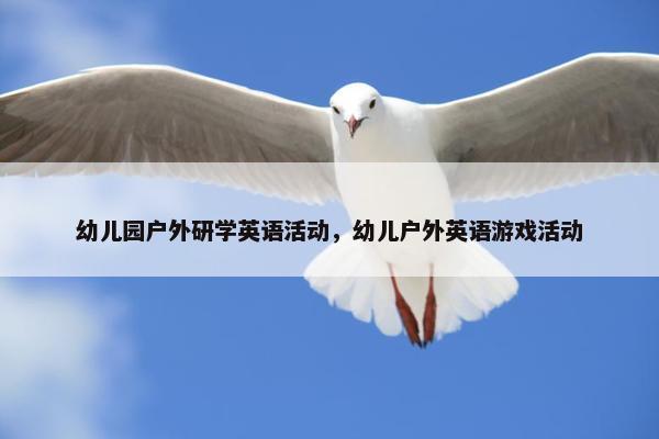 幼儿园户外研学英语活动，幼儿户外英语游戏活动